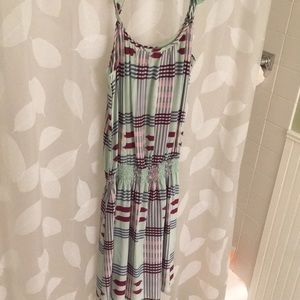 Tucker silk dress